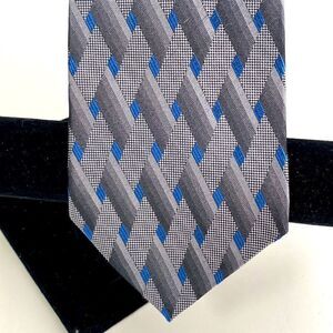 Dockers Khakis Necktie Black & Blue Tie​